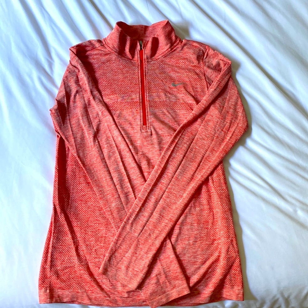 Nike quarter zip dri fit pullover